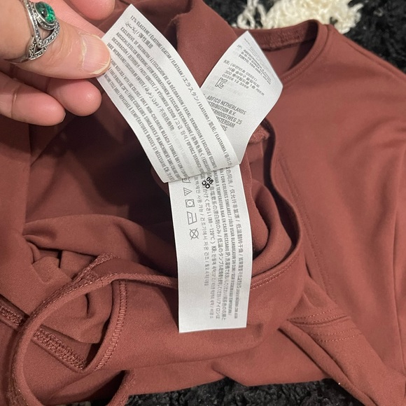 Like New Women’s Small Abercrombie & Fitch Seamless Ribbed Cutout Bodysuit - Picture 10 of 12